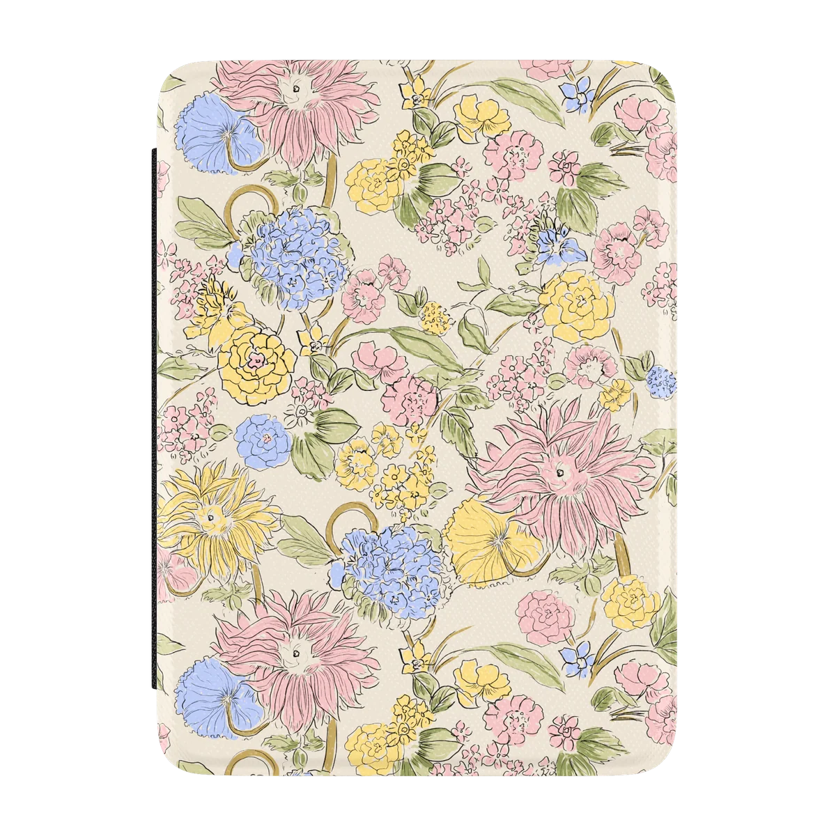 Prairie Blooms | Pastel Floral Kindle Case