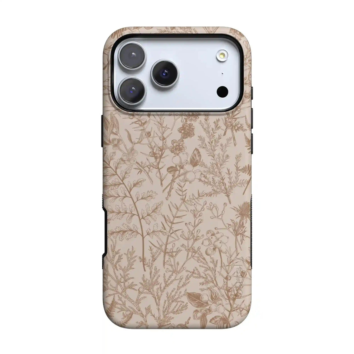 Beige Garden | Neutral Floral Case