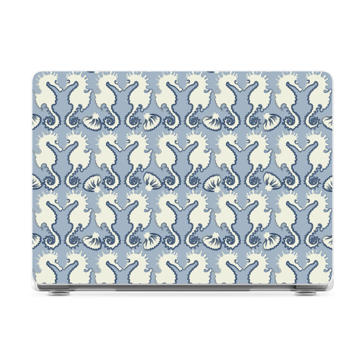 Seahorse Drift | Coastal Blues Laptop Shell