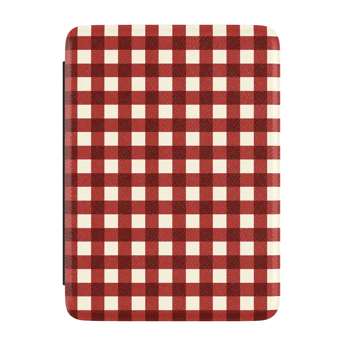 Checked Twice | Red Plaid Kindle Case