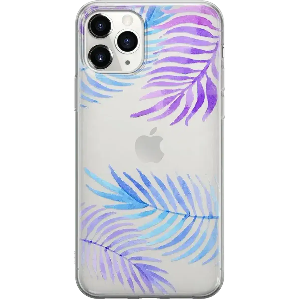 Tropical Blues | Palm Leaves Floral case
